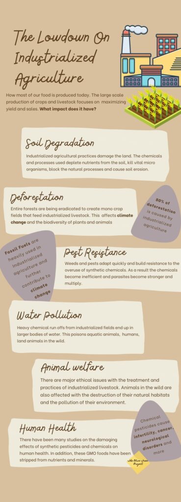 infographic industrialized agriculture